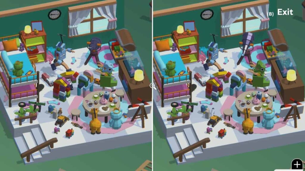 Diorama con diferencias por encontrar en Tiny Lands Deluxe Edition