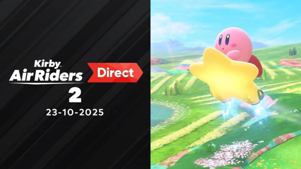 Nintendo direct Kirby Air Riders