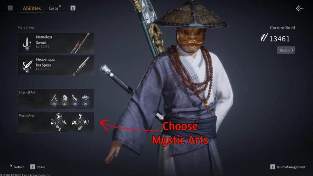 Where Winds Meet Mystic Arts