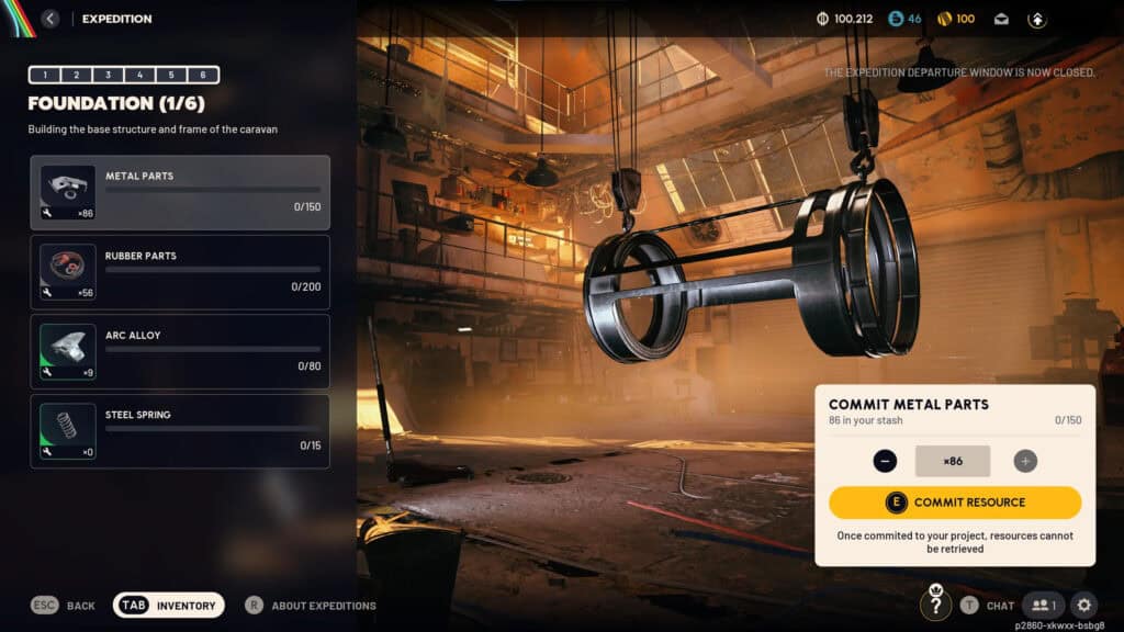 requisitos de expedición ARC Raiders guía completa