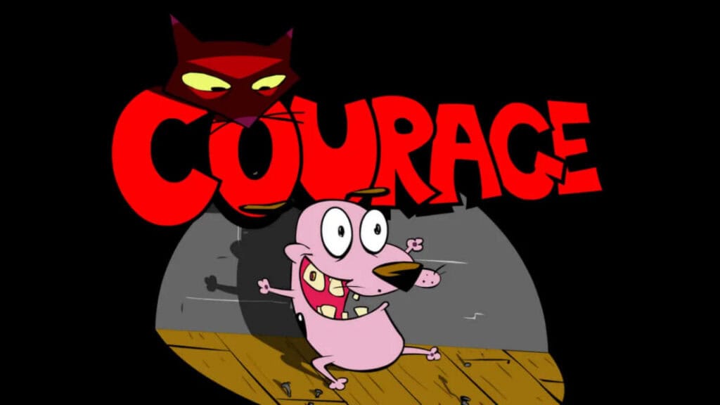 Juego fan de Courage the Cowardly Dog hecho en Dreams para PS4/PS5
