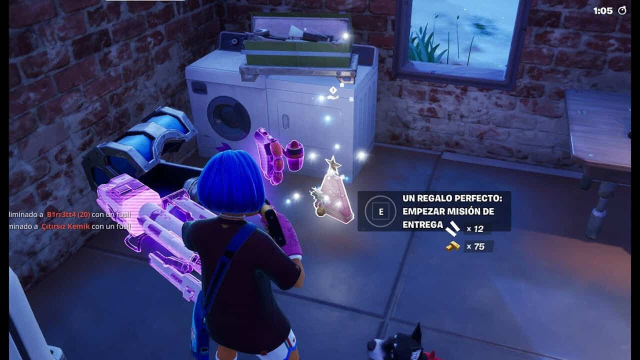 Cómo conseguir el Regalo Perfecto en Fortnite Winterfest 2025
