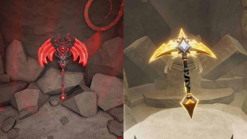 Pico demoniaco y pico sagrado