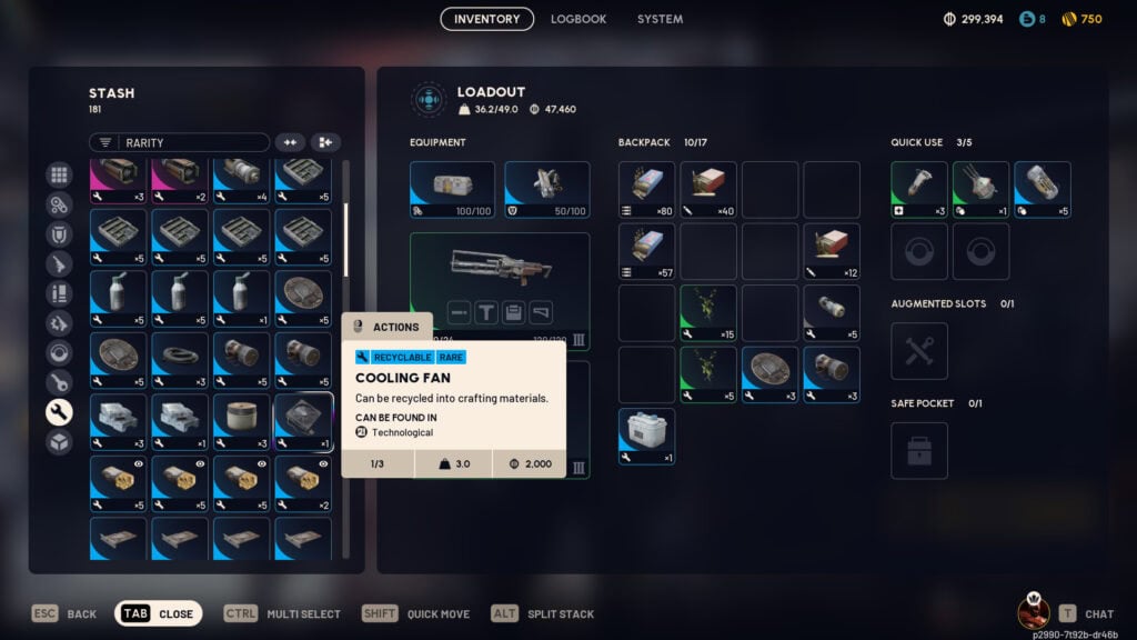 Cooling Fans en ARC Raiders