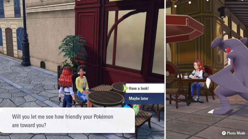amistad en Pokémon Legends: Z-A