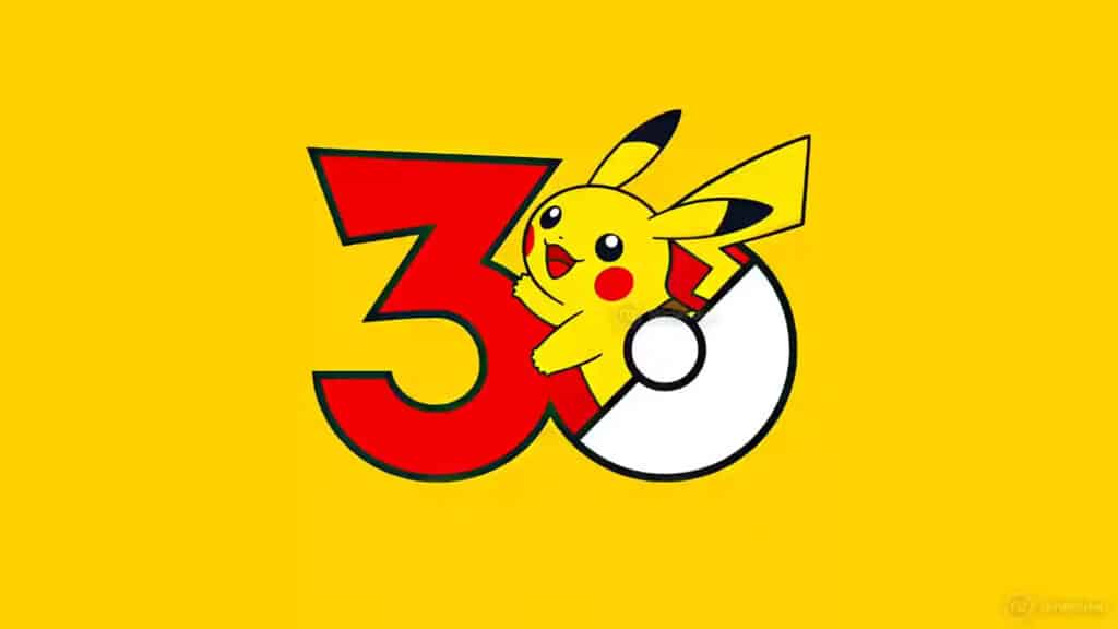 30 aniversario pokemon