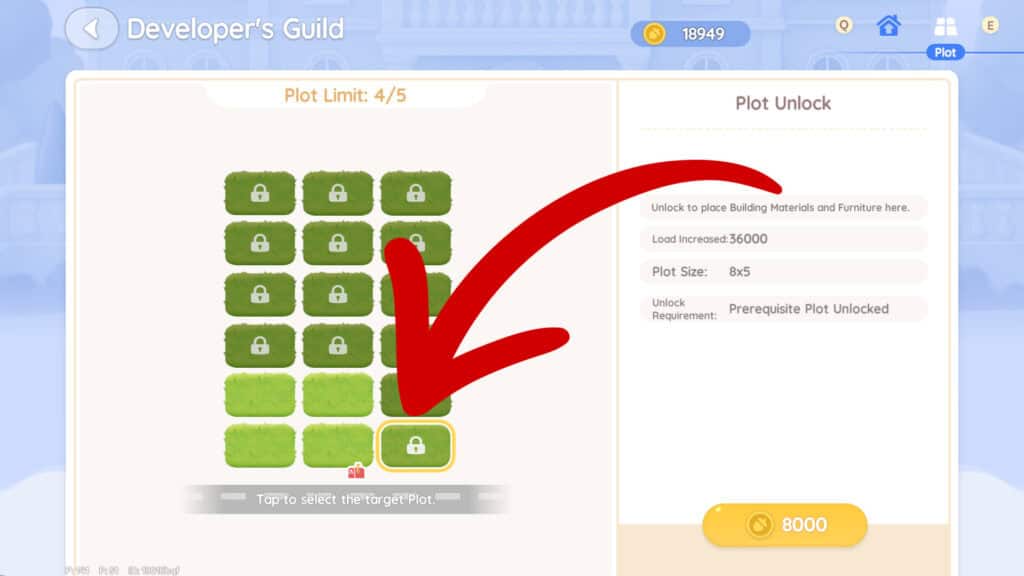 desbloquear Home Plots en Heartopia