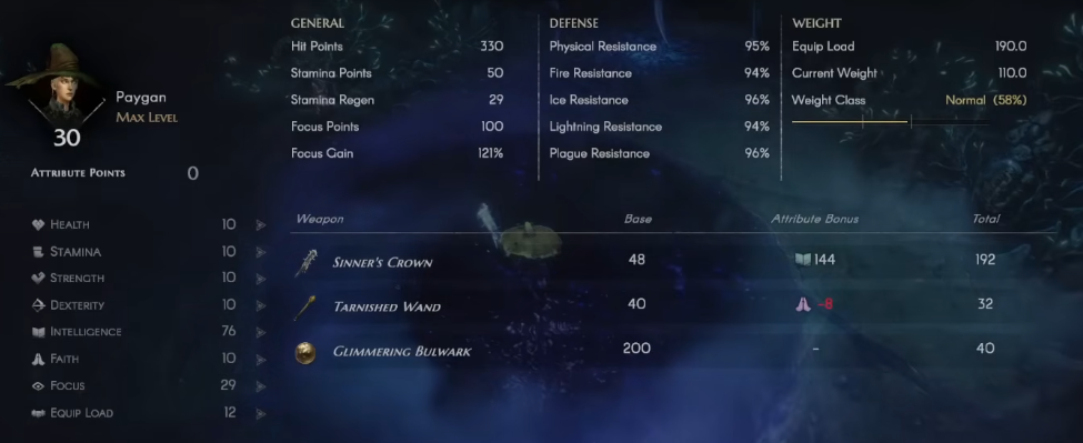 mago eléctrico en No Rest for the Wicked