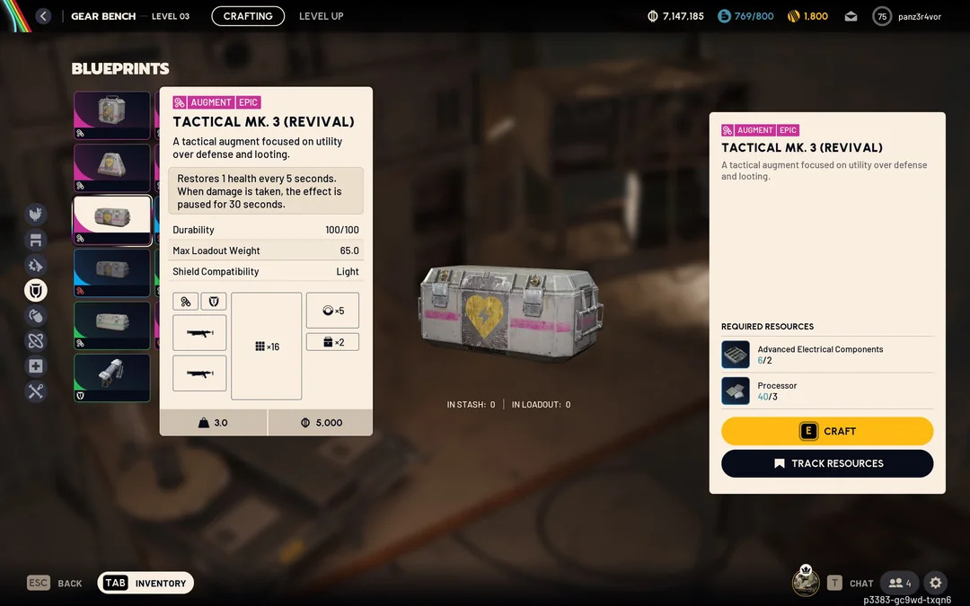 aumentos épicos Arc Raiders Headwinds