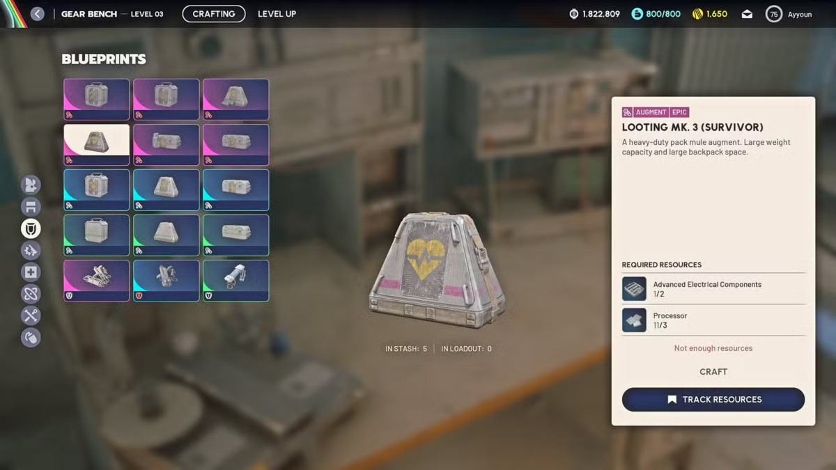 aumentos épicos Arc Raiders Headwinds