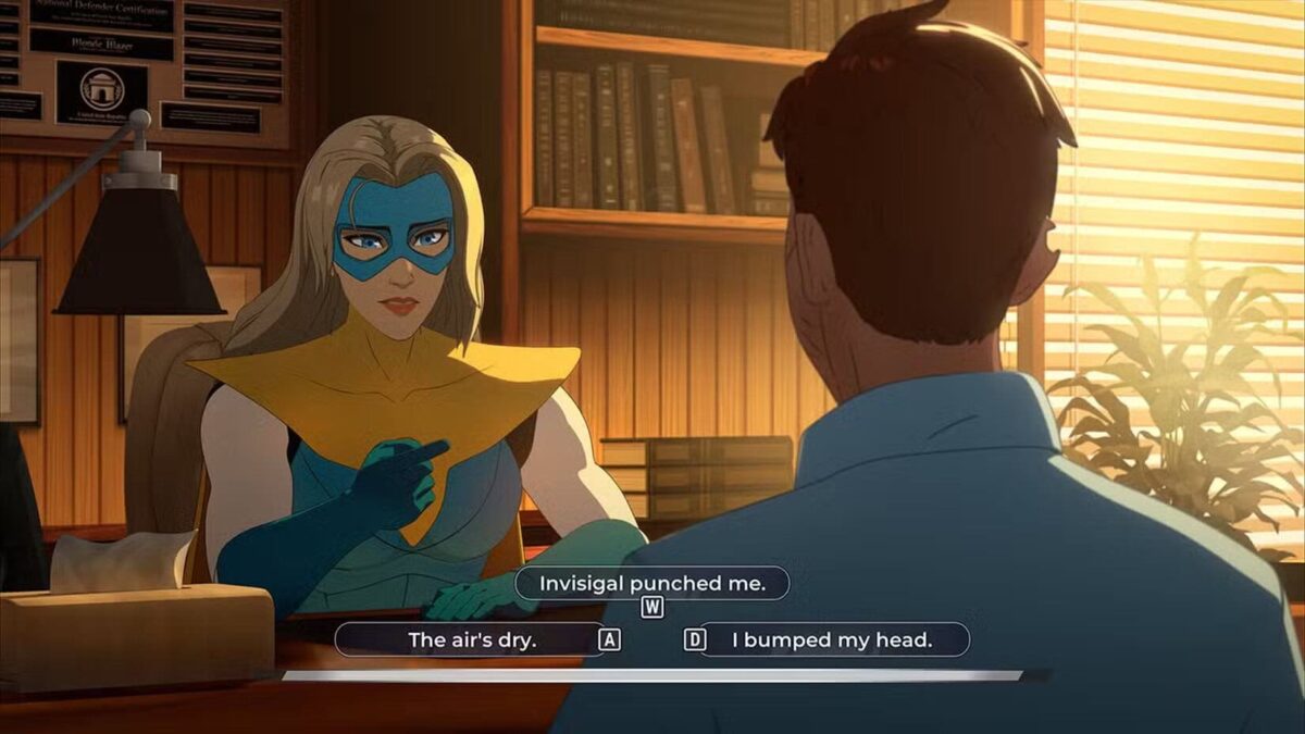 selección de héroes para misiones en Dispatch Episodio 2