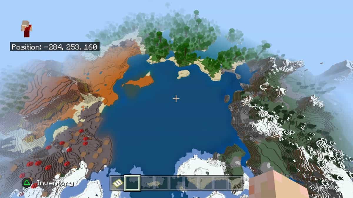 semillas de minecraft con todos los biomas