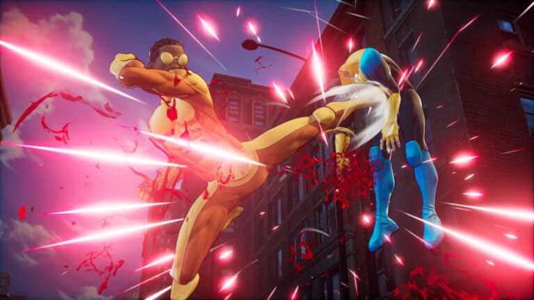 Invincible VS gameplay lucha