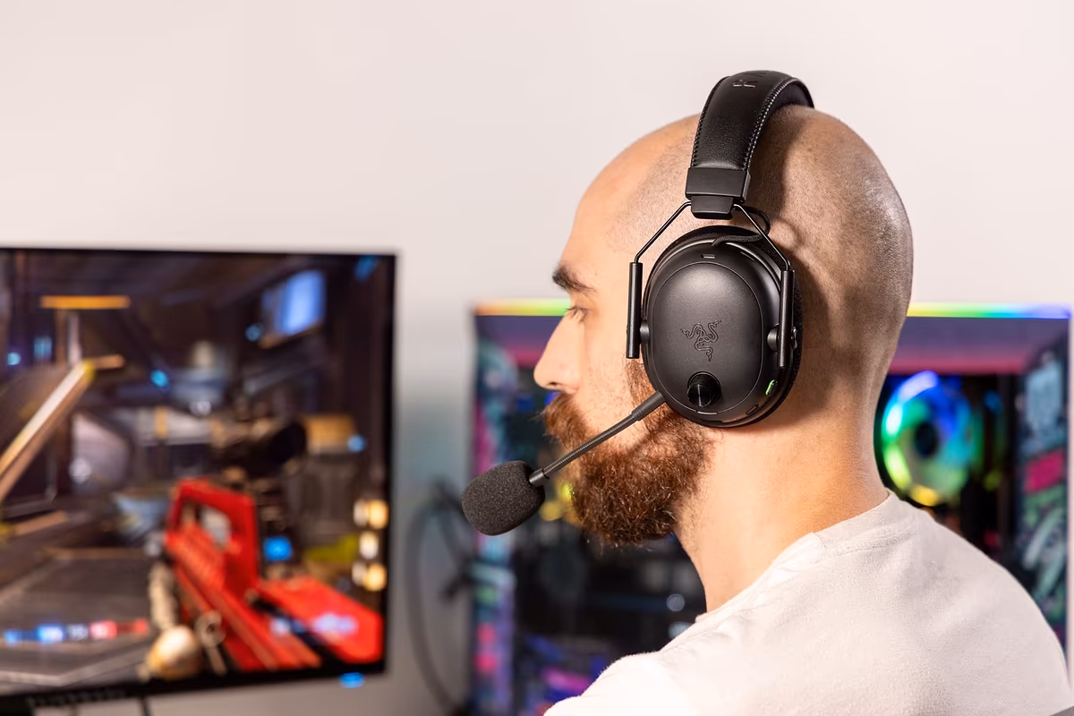 Razer BlackShark V3 X HyperSpeed — Inalámbrico accesible con batería para días enteros