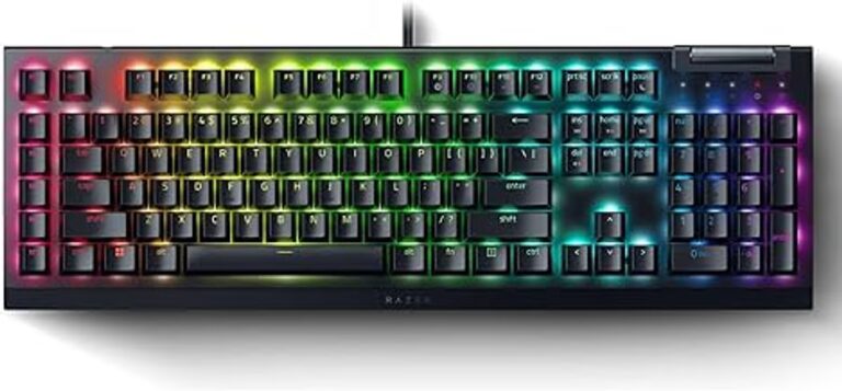 Razer BlackWidow V4 X — Silencioso, rápido y con macro keys dedicadas