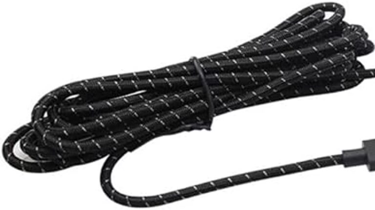 KOOWOD Elite Controller Series 2 Charger — Cable de carga trenzado de 9 pies para sesiones largas