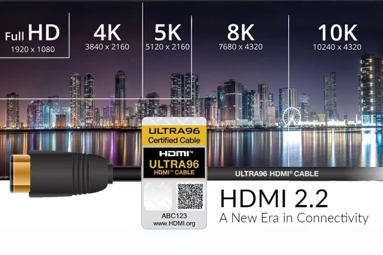 CONMDEX 16K HDMI 2.2 Cable — Preparado para el futuro con ancho de banda extra